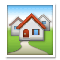 Houses emoji on LG